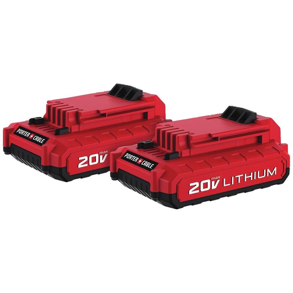 PORTER CABLE RA48793 - Porter-cable 20-volt Max* 1.5ah Li-ion Batteries, 2 Pk PORPC