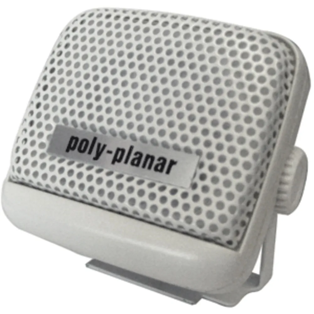 Poly-Planar MB21W — Poly-Planar MB-21 8 Watt VHF Extension Speaker - White