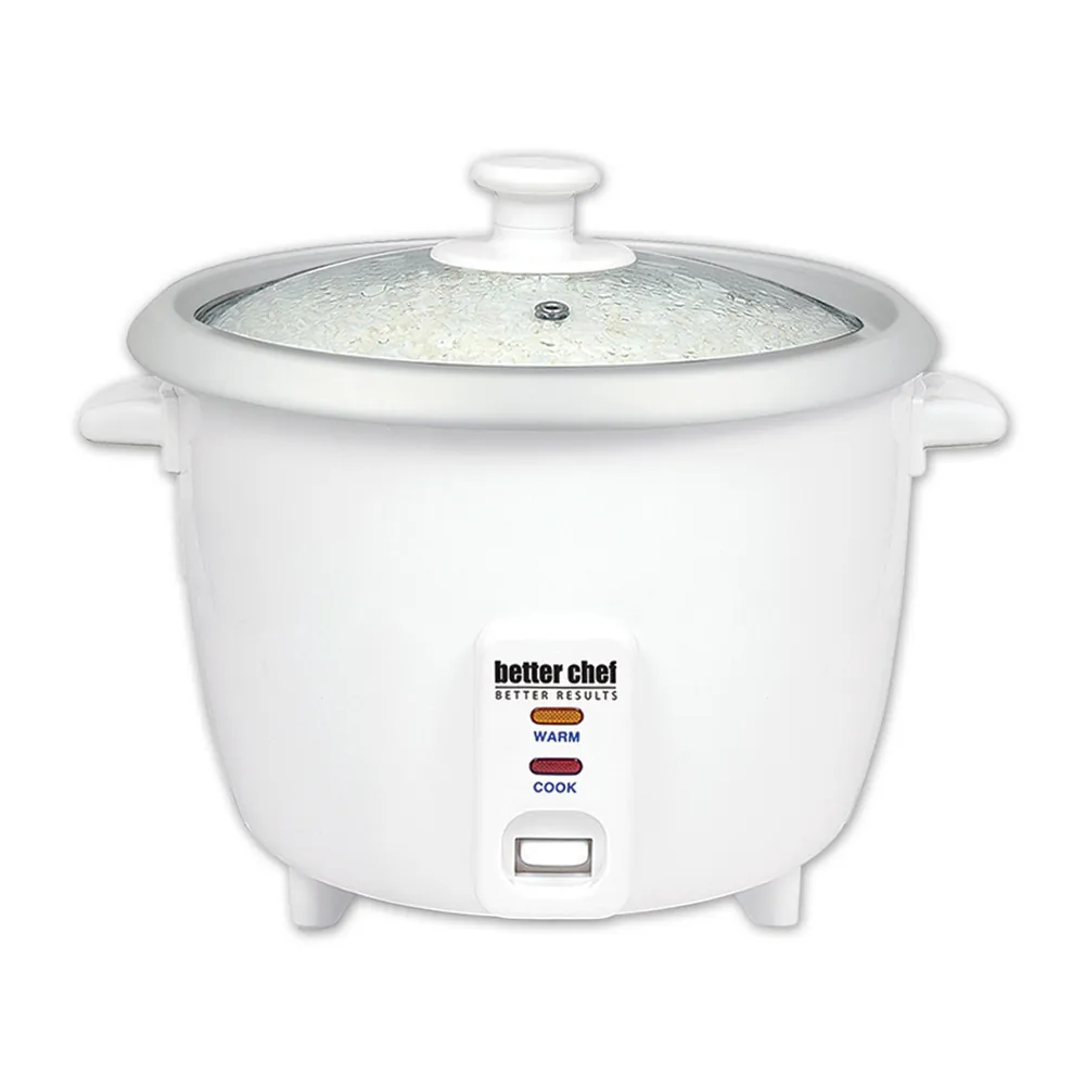 BETTER CHEF IM-400 — Better Chef IM-400 8-Cup (16-Cups Cooked) Automatic Rice Cooker in White