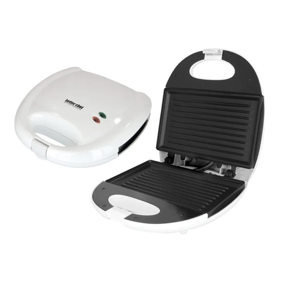 BETTER CHEF IM-285W — Better Chef Nonstick Sandwich Maker Grill in White
