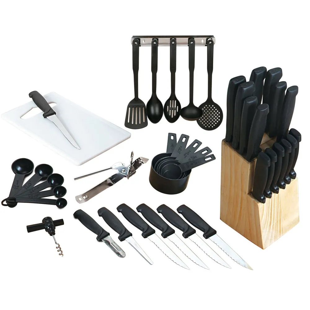 Gibson 64159.41 - Gibson Home Total Kitchen 41-Piece Cutlery Combo Set