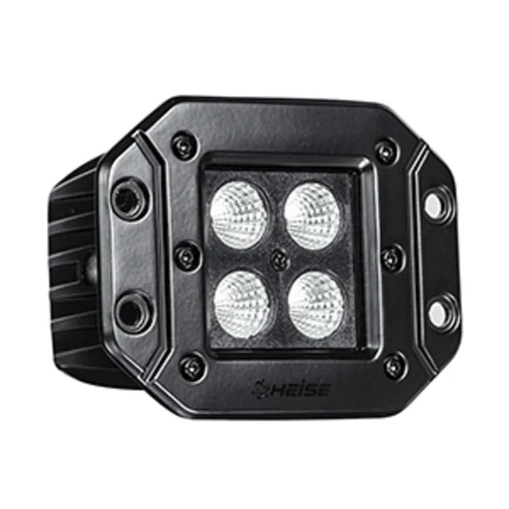 HEISE LED Lighting Systems HE-BFMCL2 — HEISE Blackout LED Cube Light - Flush Mount - 3"