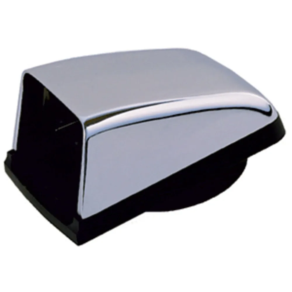 Perko 1312DP0CHR — Perko Chromalex Cowl Vent - 3" Duct - Chrome Plated Zinc