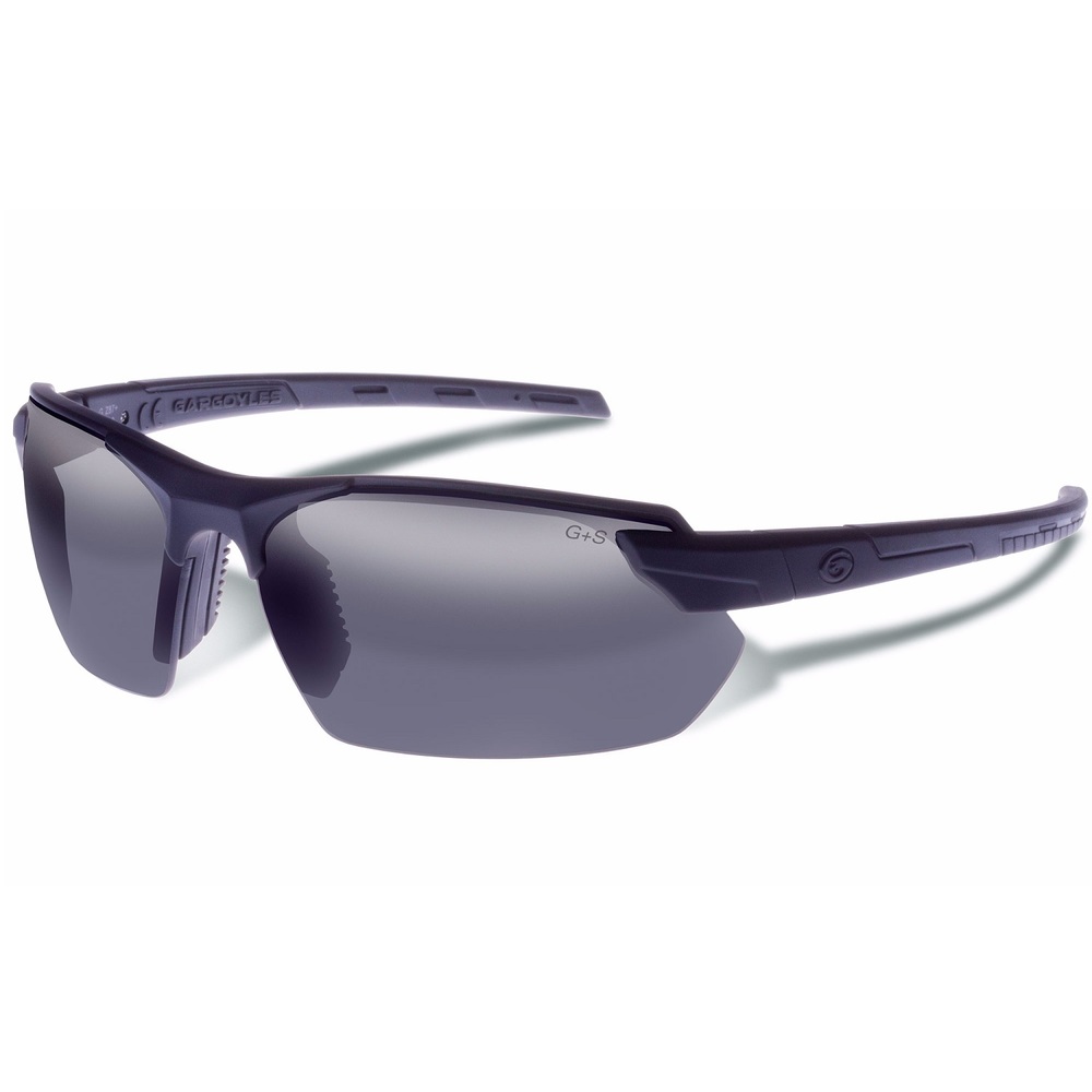 Gargoyles 10700187 - Gargoyles Vortex Performance Sunglasses Clear Lens Blk Frame