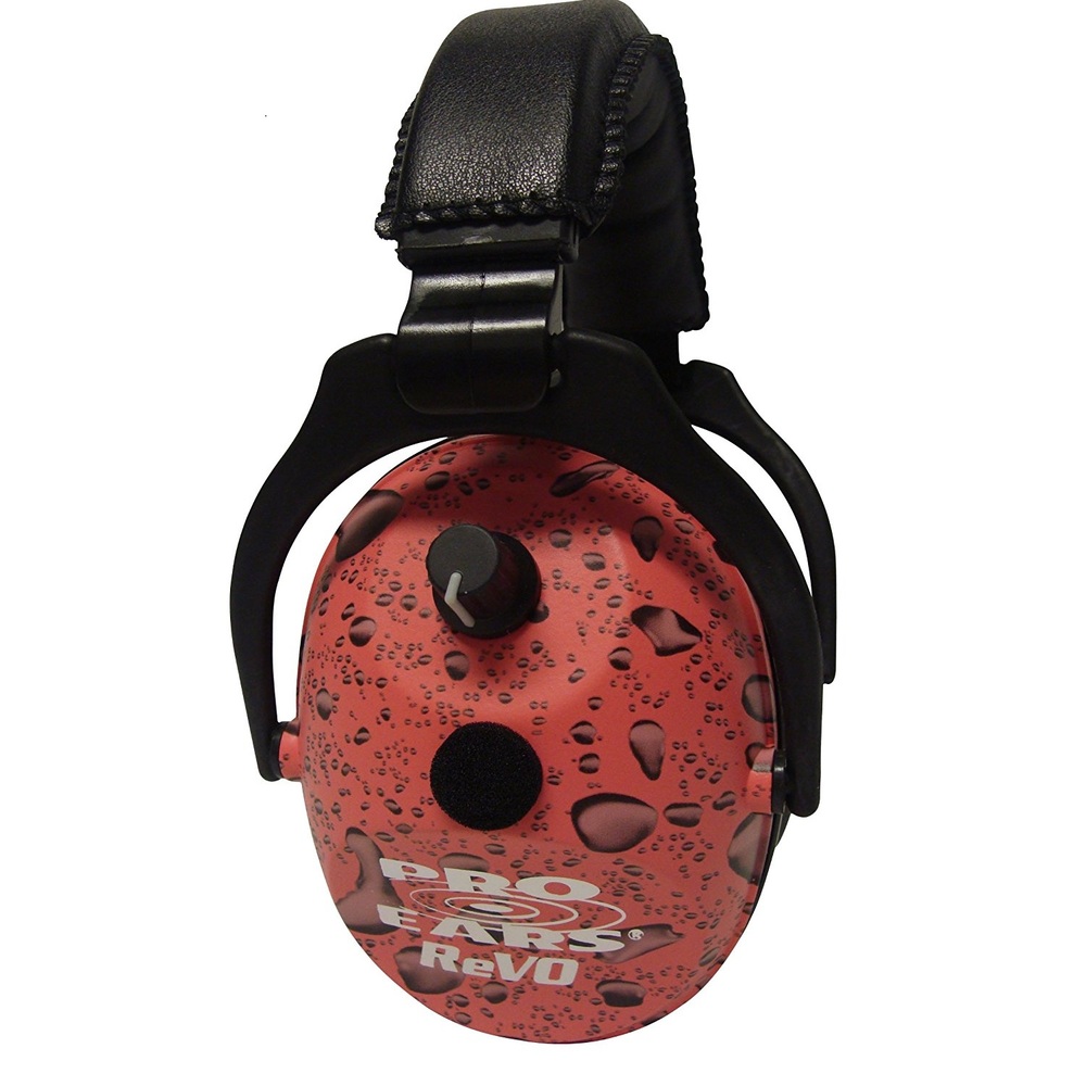 Pro Ears ER300PR - Pro Ears ReVO Electronic Ear Muffs - NRR 25 Pink Rain
