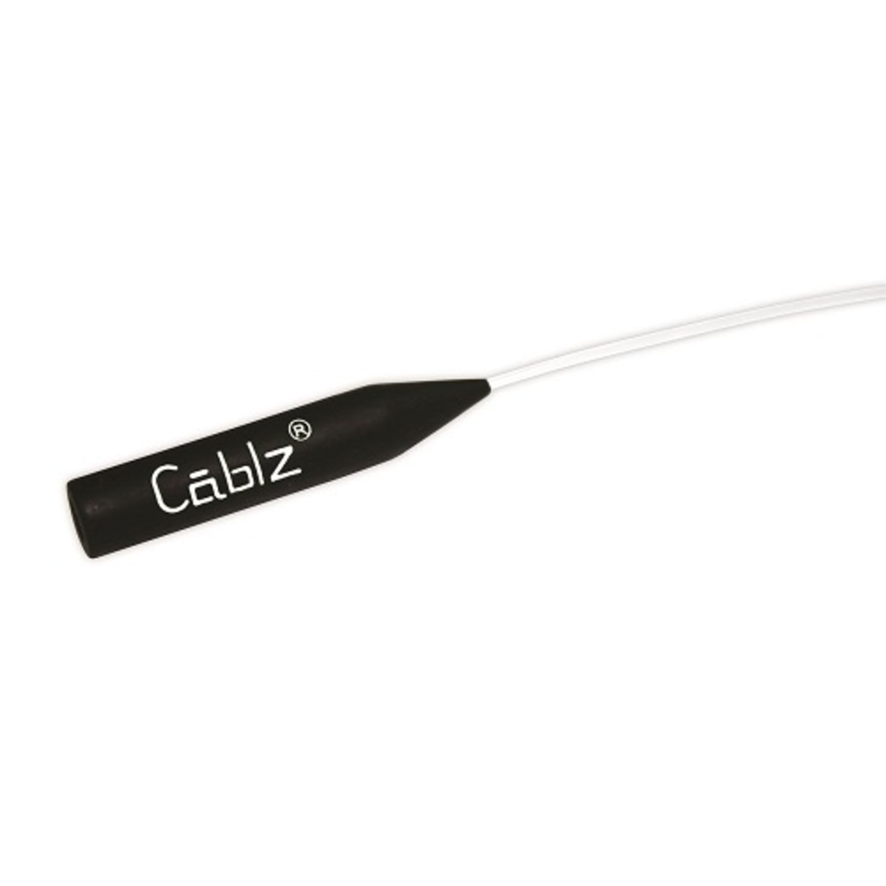 Cablz MonozW - Cablz Zipz Adjustable Sunglasses Holder White 14in