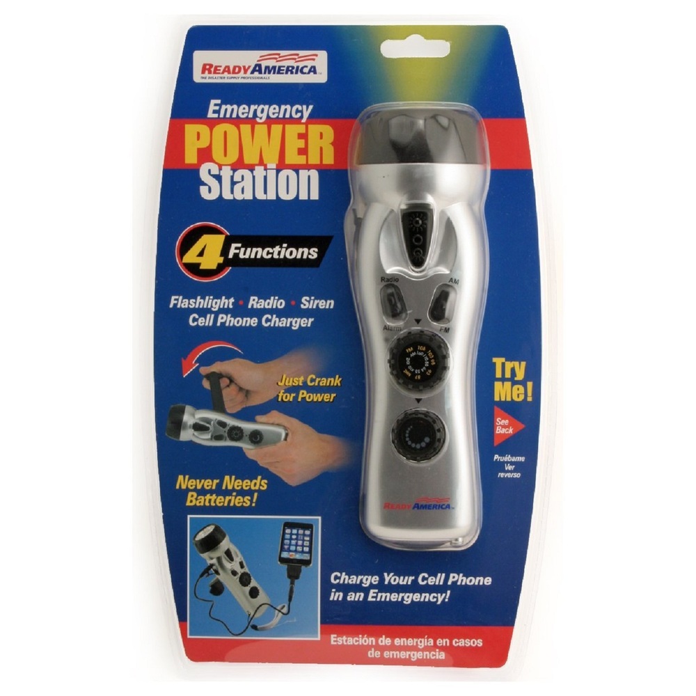 Ready America 70801 - Ready America Emergency Power Station 4-Function