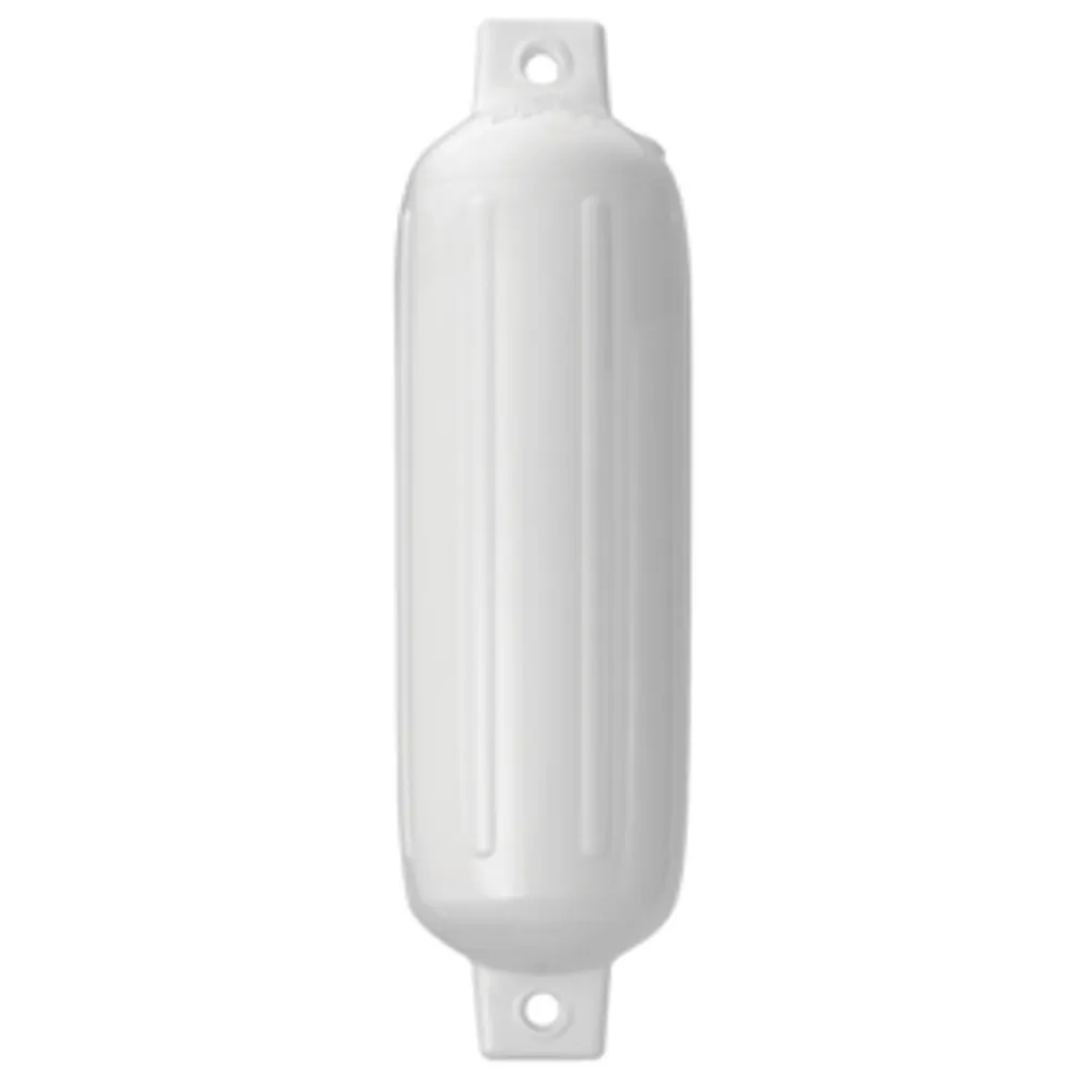 Polyform G-1 WHITE — Polyform G-1 Twin Eye Fender 3.5" x 12.8" - White