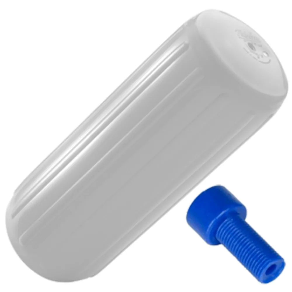 Polyform HTM-2-WHITE — Polyform HTM-2 Fender 8.5" x 20.5" - White w/Adapter