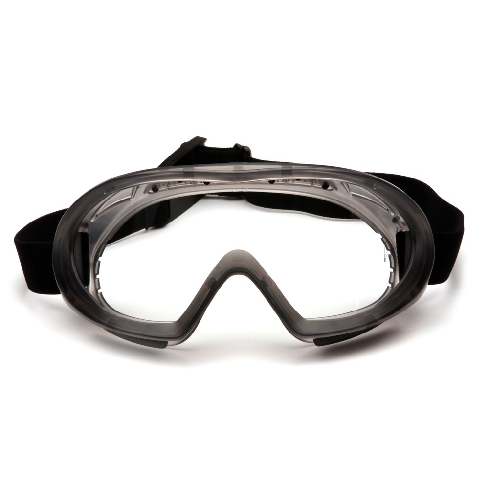 Pyramex GG504TSHIELD - Pyramex Capstone Shield Clear AF Lens Goggle wClear Shield