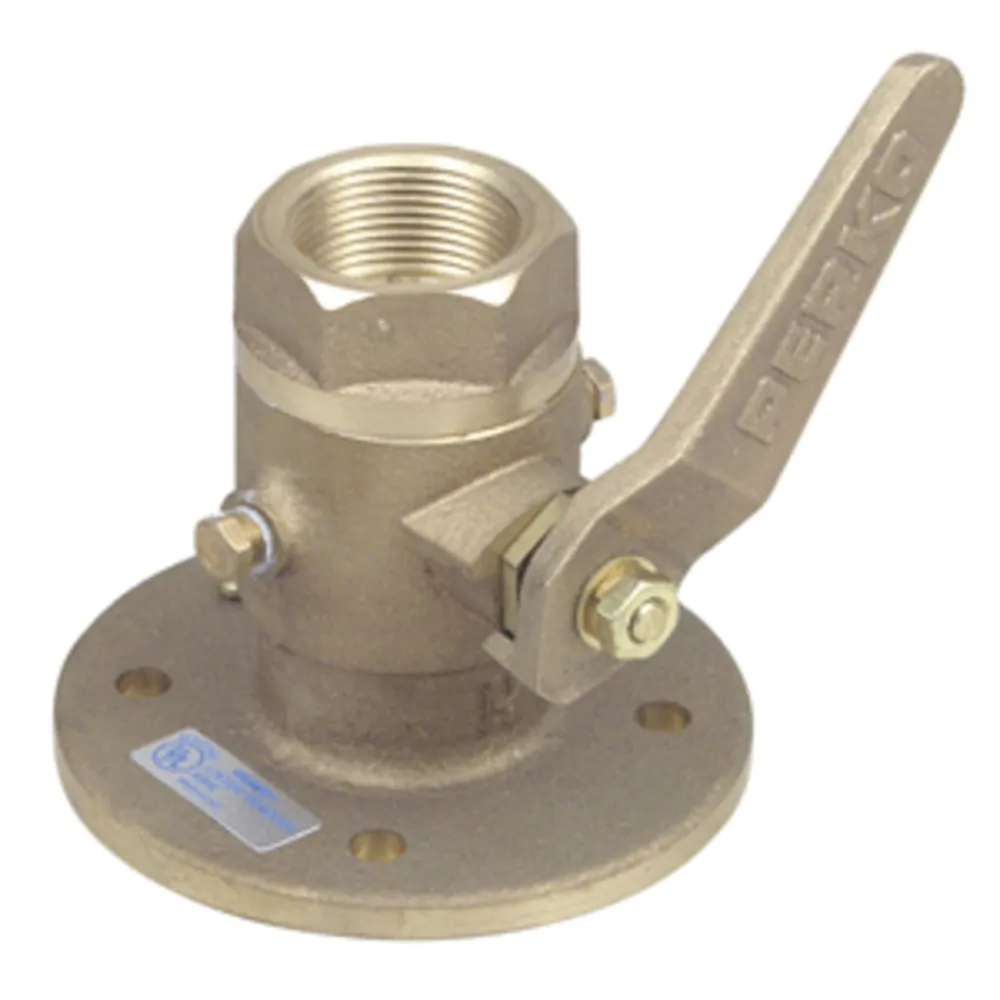 Perko 0805007PLB — Perko 1-1/4" Seacock Ball Valve Bronze MADE IN THE USA