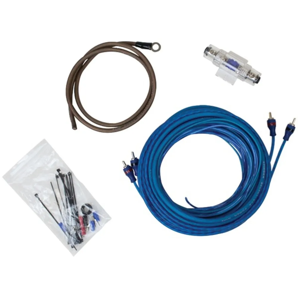 STINGER SSK4ANL — Stinger 4 Gauge Ultra-Flexible Wiring Kit with Fuse