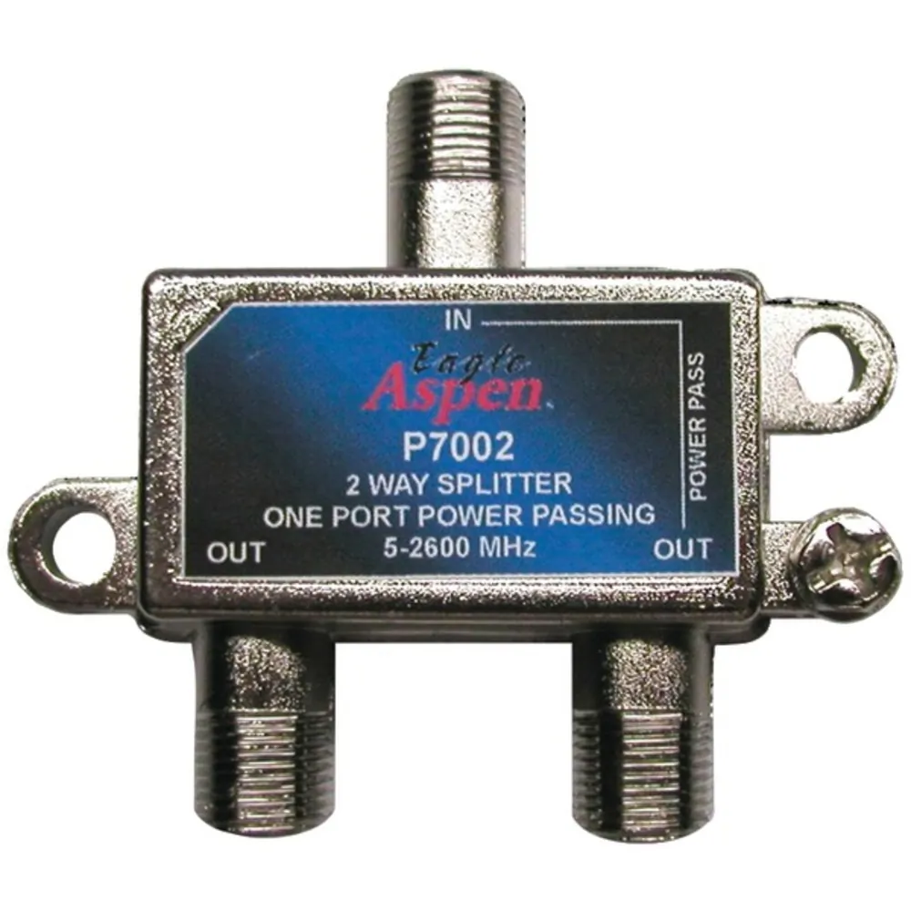 EAGLE ASPEN EASP7002 — Eagle Aspen(R) 500308 2-Way 2,600MHz Splitter (1-port passing)