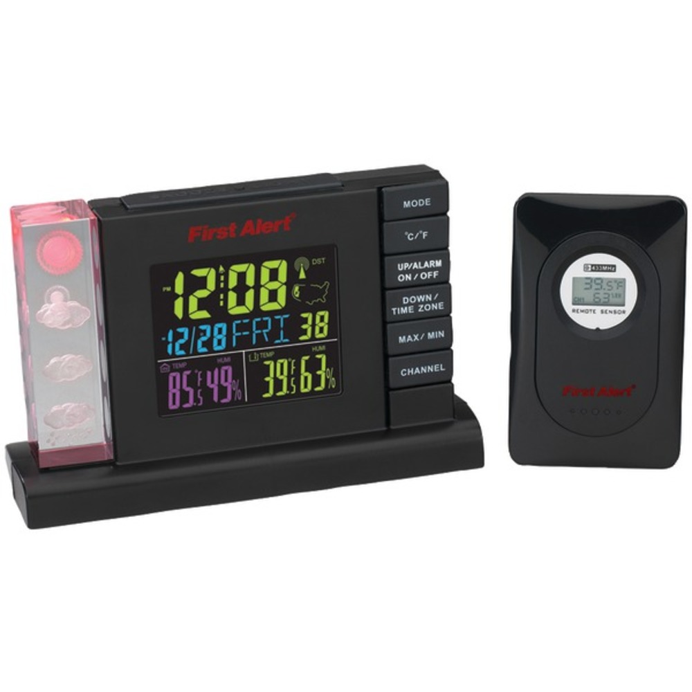 FIRST ALERT SFA2650 - First Alert(R) SFA2650 Radio-Controlled Weather Station Alar