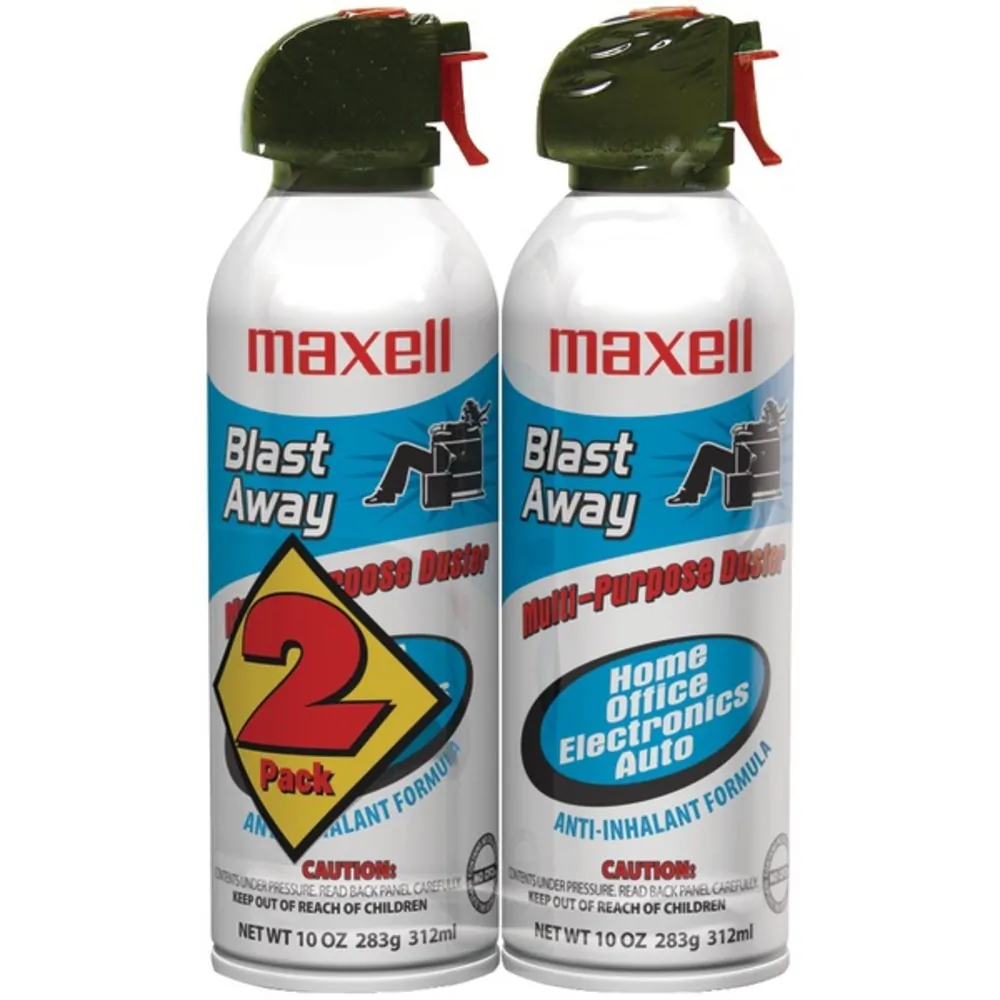 MAXELL 190026 — MAXELL 190026 CA-4 BLAST AWAY MULTI PURPOSE DUSTER - 2 PACK