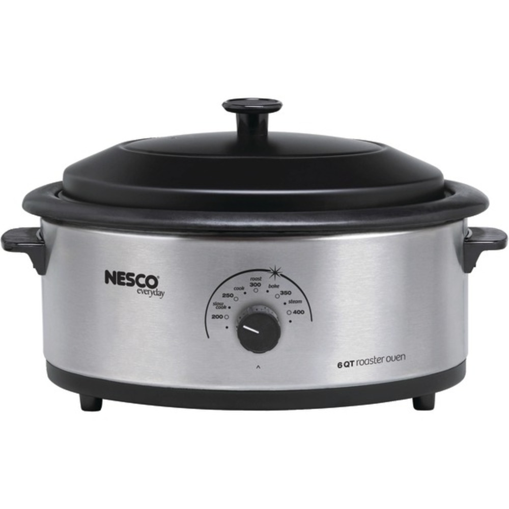 NESCO 4816-25-30 - Nesco(R) 4816-25-30 6-Quart Nonstick Roaster Oven (Stainless