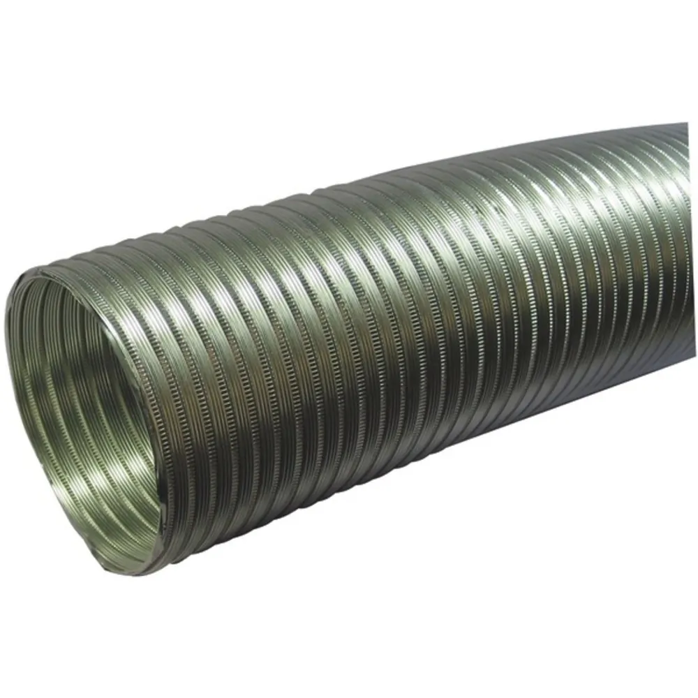 DEFLECTO A058/5 — Deflecto(R) A058/5 Semi-Rigid Flexible Aluminum Duct (5 dia x 8ft)