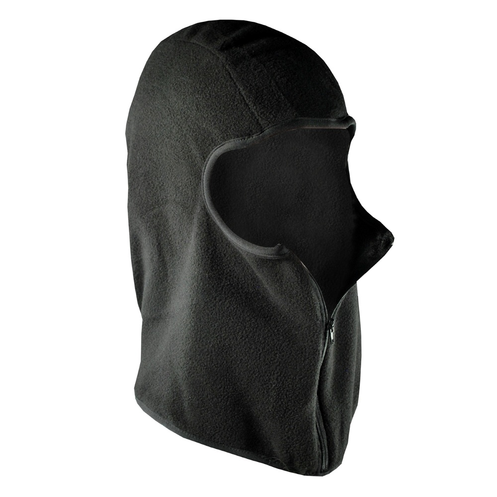 ZANheadgear WBF114Z - ZANheadgear Balaclava Microfleece with Zipper Black