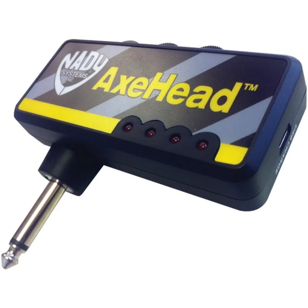 NADY NDYAXEHEAD — Nady(R) AxeHead AxeHead(TM) Mini Headphone Guitar Amp