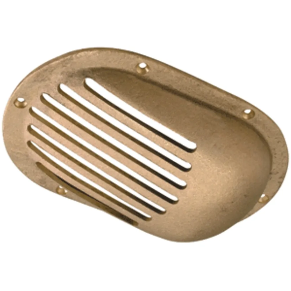 Perko 0066DP2PLB — Perko 5" x 3-1/4" Scoop Strainer Bronze MADE IN THE USA