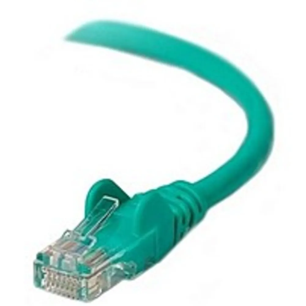 Belkin A3L791B07-GRN-S — PATCH CABLE - UNSHIELDED TWISTED PAIR (UTP) - MALE LEFT GENDER - MALE RIGHT GEND