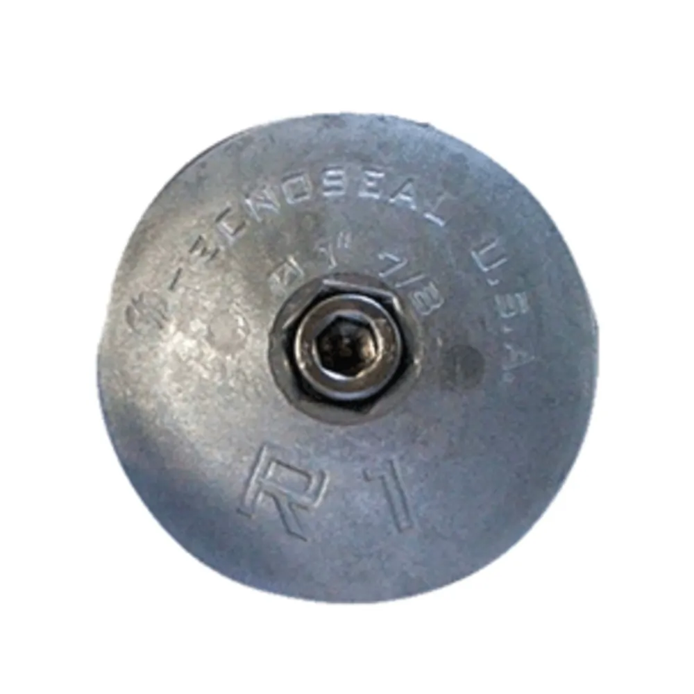 Tecnoseal R1 — Tecnoseal R1 Rudder Anode - Zinc - 1-7/8" Diameter