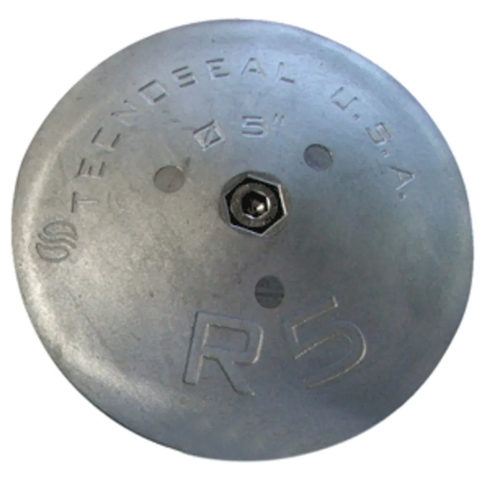 Tecnoseal R5AL — Tecnoseal R5AL Aluminum Rudder Anode - 5" x 7/8"