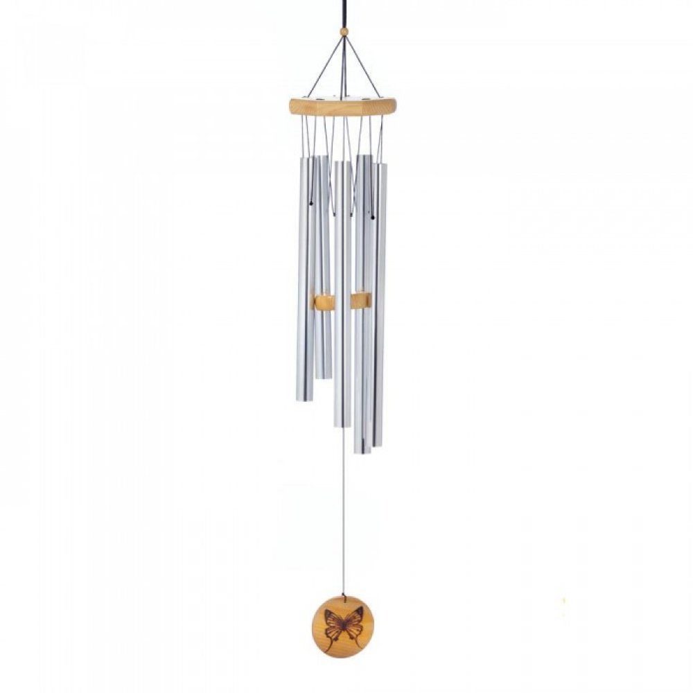 Summerfield Terrace 10018227 - Butterfly Ornament Wind Chimes