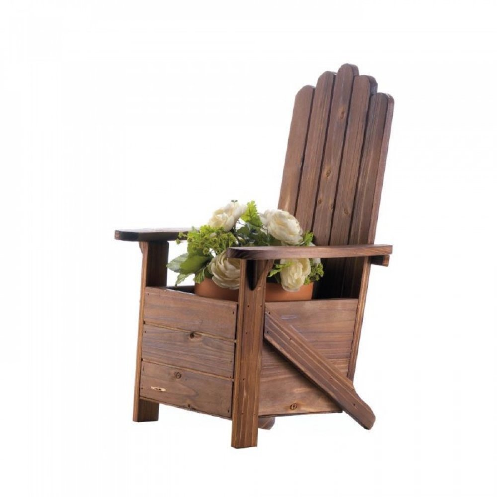 Summerfield Terrace 10018255 - Wooden Adirondack Chair Planter