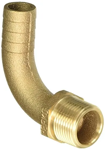 Perko 0063DP5PLB — Perko 3/4" Pipe To Hose Adapter 90 Degree Bronze MADE IN THE USA