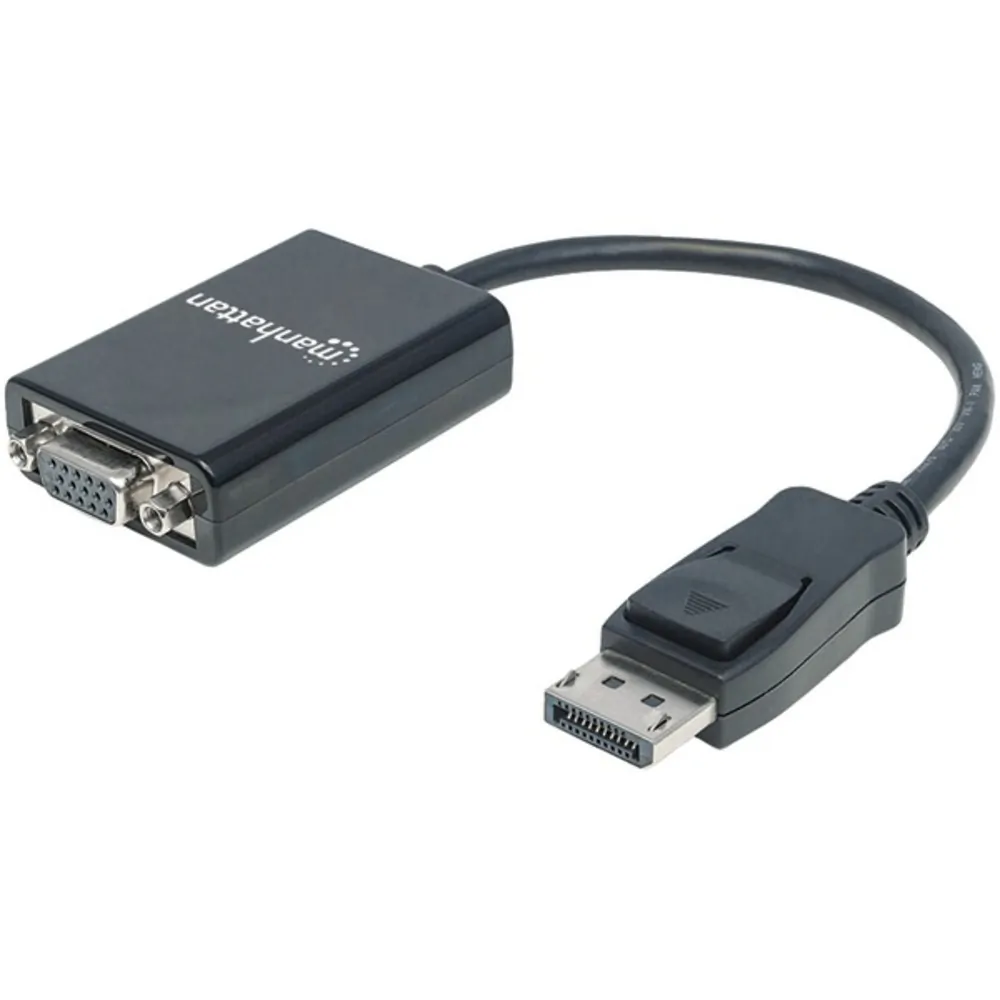 Manhattan 151962 — DisplayPort to VGA Converter Cable - 1080p Resolution