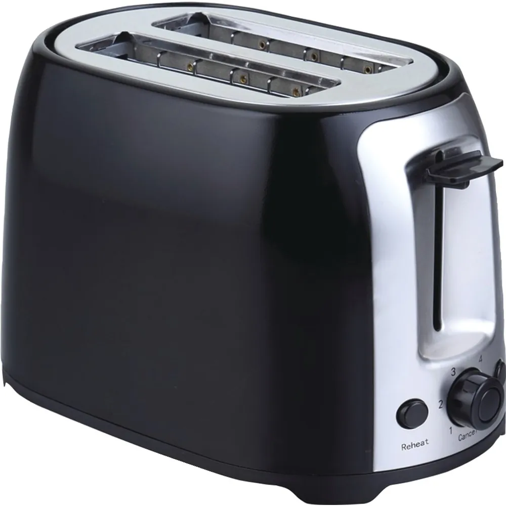 Brentwood TS-292B — Brentwood 2 Slice Cool Touch Toaster ; Black and Stainless Steel