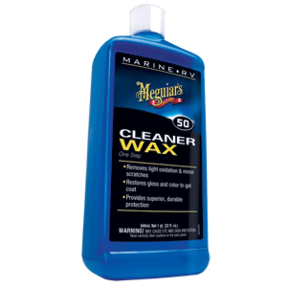 Meguiars M5032 — Meguiar's #50 Boat/RV Cleaner Wax - Liquid 32oz