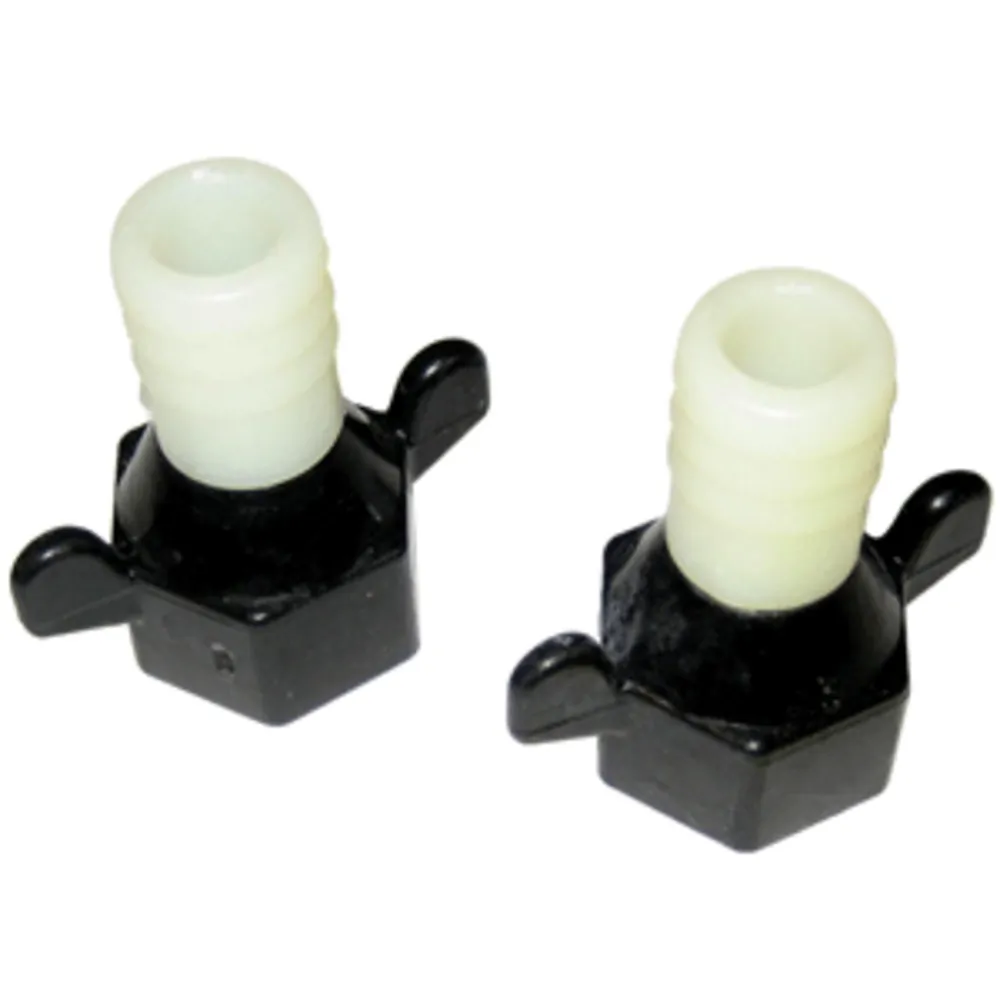 SHURFLO 94-181-02 — Shurflo by Pentair Straight Fitting Wingnut Swivel - 1/2"-14NPT(F) x 5/8"Barb