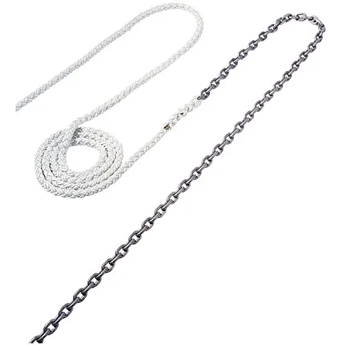 Maxwell RODE52 — Maxwell Anchor Rode - 15-5/16 Chain to 150-5/8 Nylon Brait