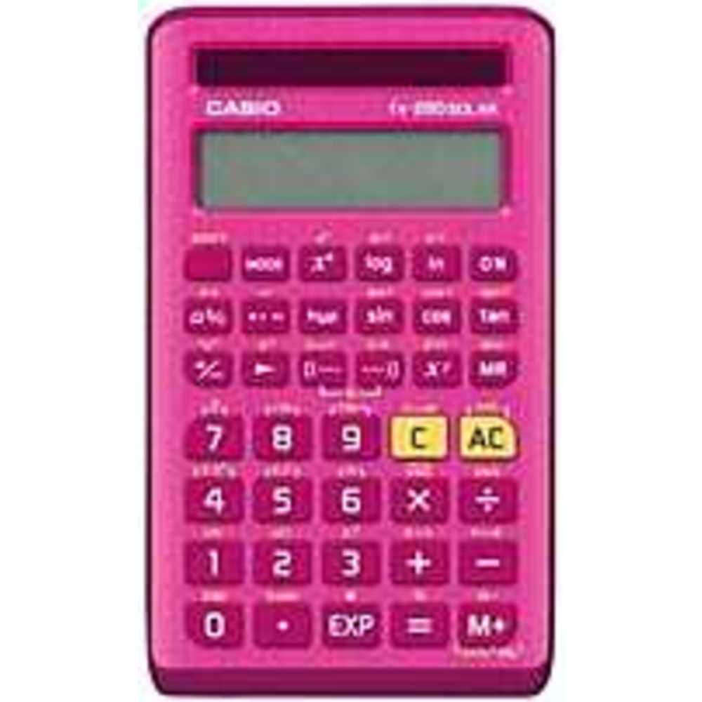 Casio FX-260SOLARII-PK - Casio FX-260SOLARII-PK 10-Digit Display Scientific Calculato