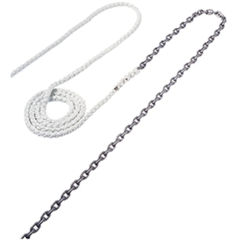 Maxwell RODE51 — Maxwell Anchor Rode - 20-5/16 Chain to 200-5/8 Nylon Brait
