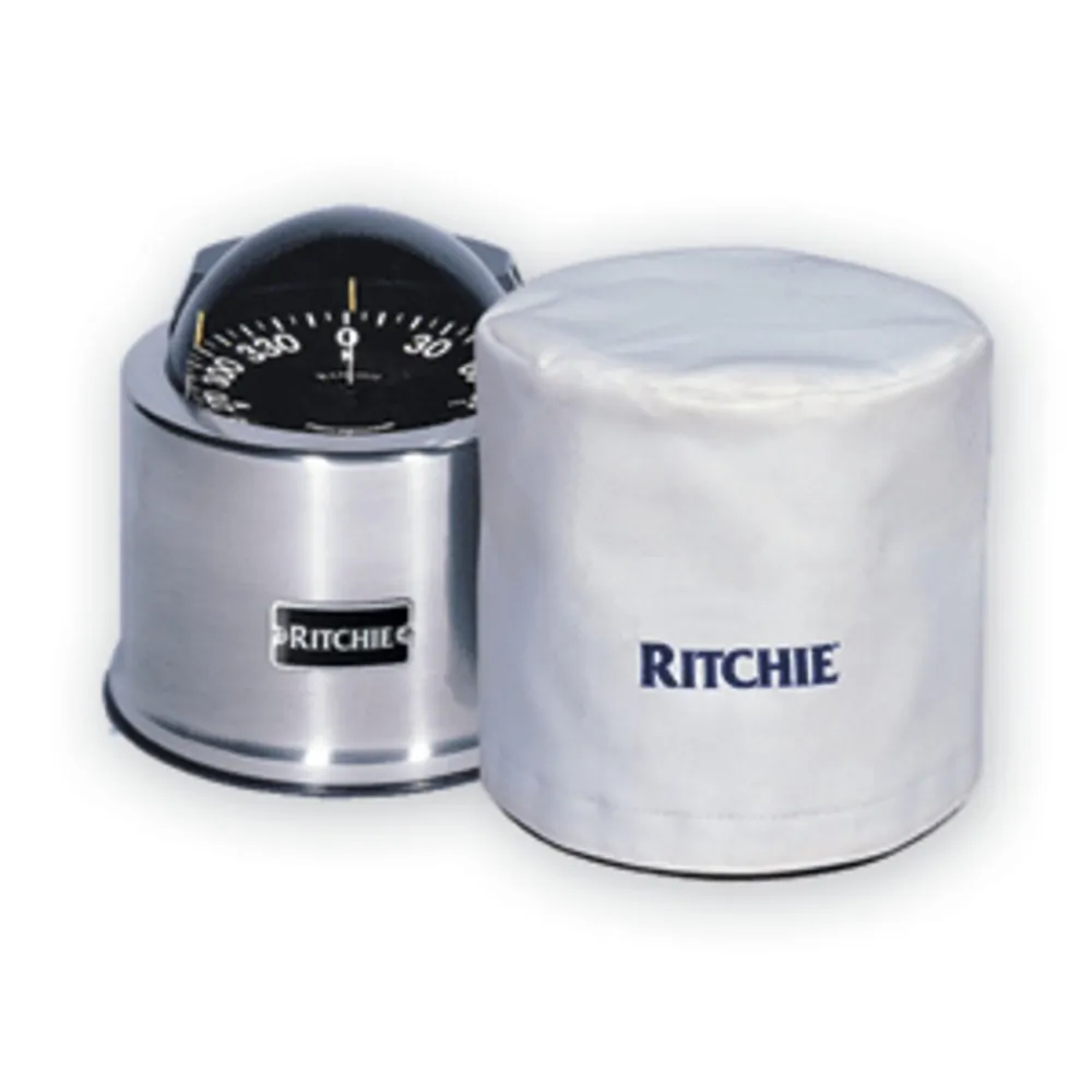 Ritchie GM-5-C — Ritchie GM-5-C 5" GlobeMaster Binnacle Mount Compass Cover - White