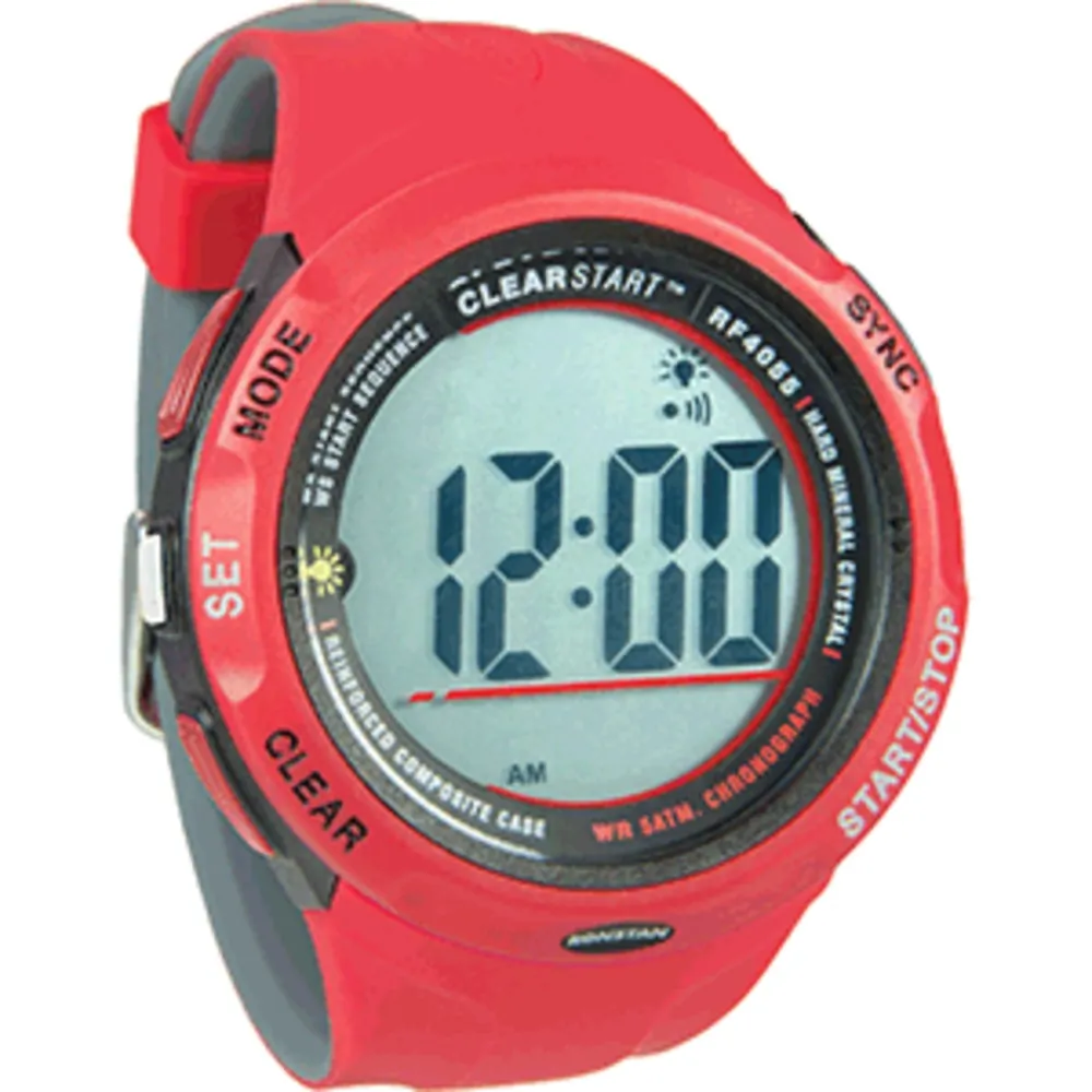 Ronstan RF4055 — Ronstan RF4055 ClearStart™ 50mm Sailing Watch - Red/Grey