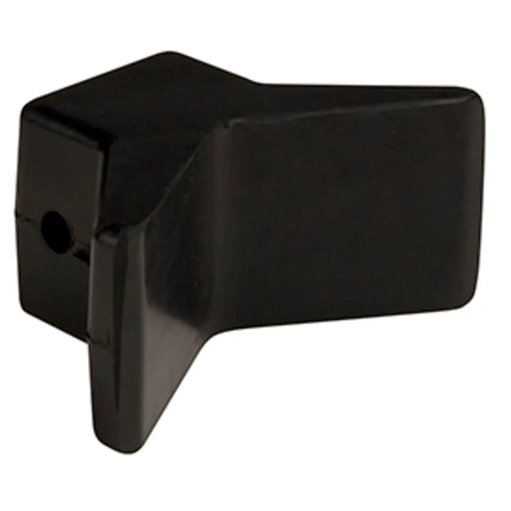 C.E. Smith 29551 — C.E. Smith Bow Y-Stop - 3" x 3" - Black Natural Rubber