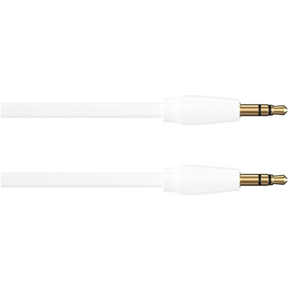 Just Wireless 705954051268 - Just Wireless 705954051268 4 Feet Flat Auxiliary Cable - 3.5