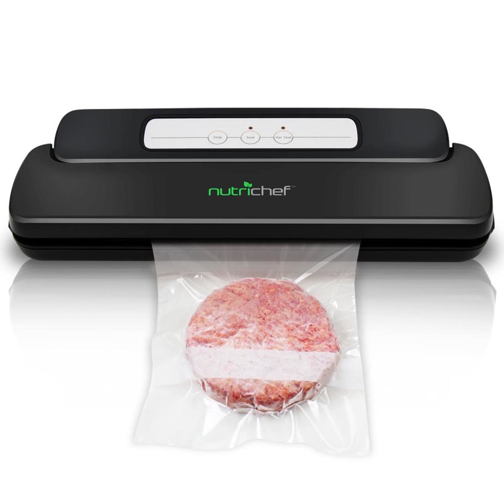 NUTRICHEF PKVS10BK - Nutrichef Automatic Vacuum Sealer - Electric Air Sealing Foo