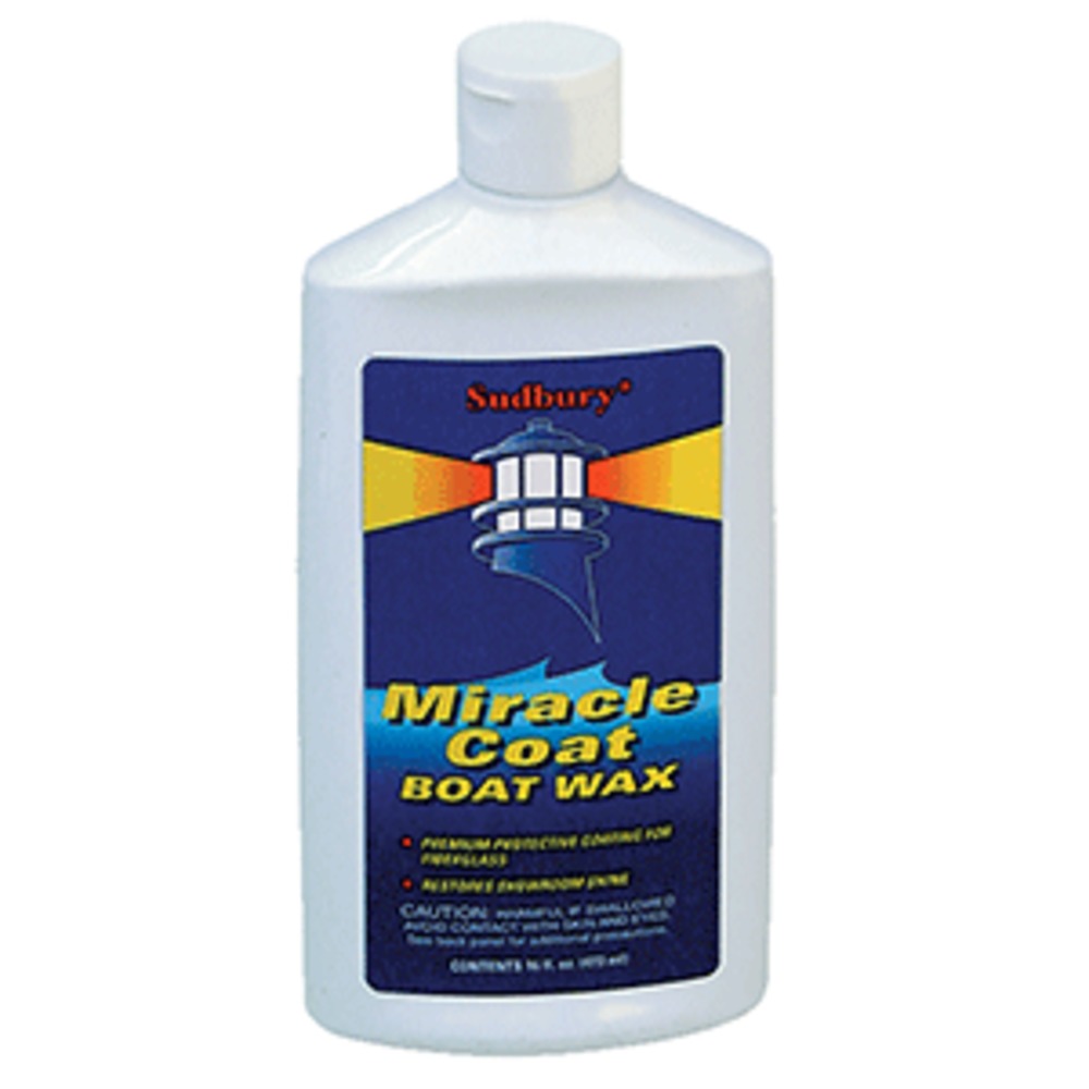 Sudbury 412CASE - Sudbury Miracle Coat Boat Wax - 16oz Liquid - *Case of 6*