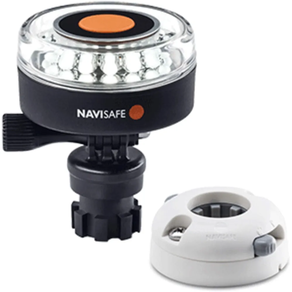 Navisafe 040KIT5 - Navisafe Navilight 360 2NM White wNavimount Base & Horizonta
