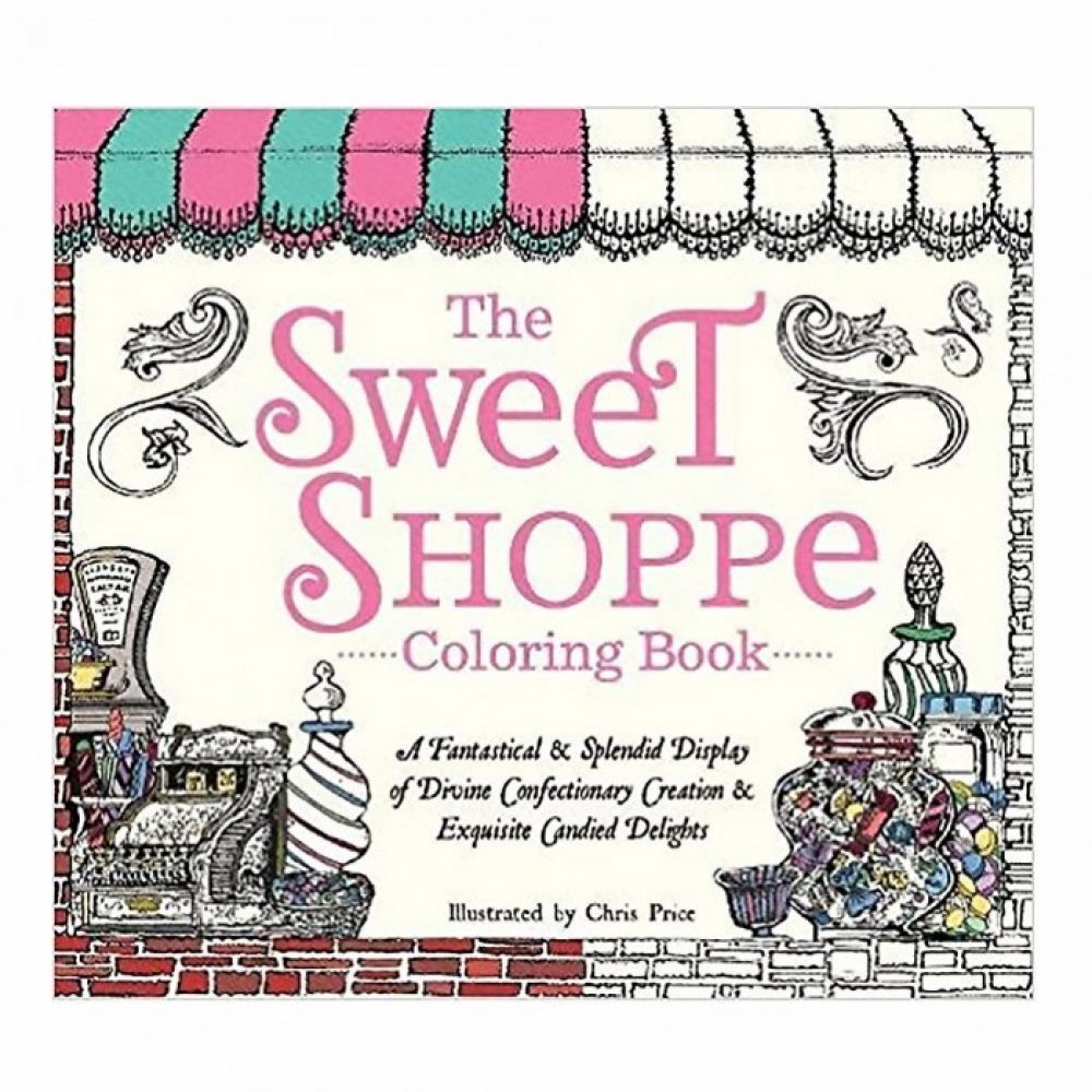 Home Locomotion 12010953 - Sweet Shoppe Coloring Book