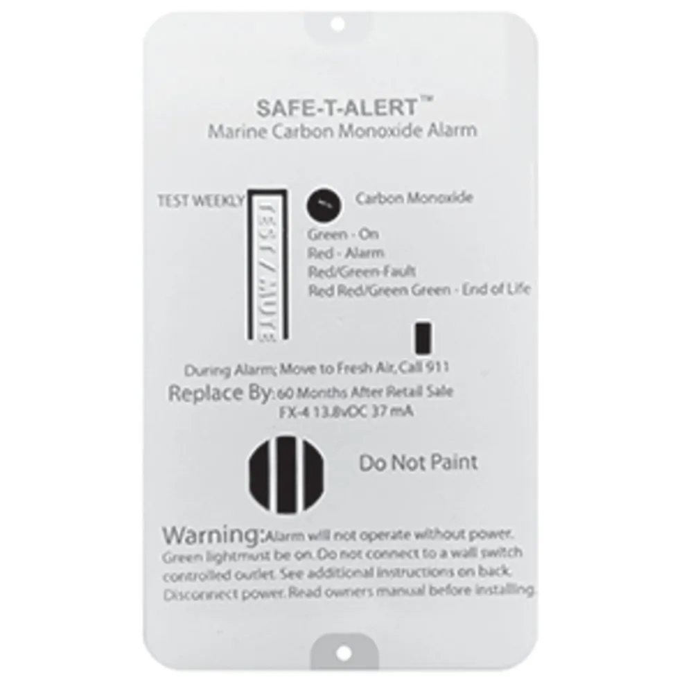 Safe-T-Alert FX-4 — Safe-T-Alert FX-4 Carbon Monoxide Alarm