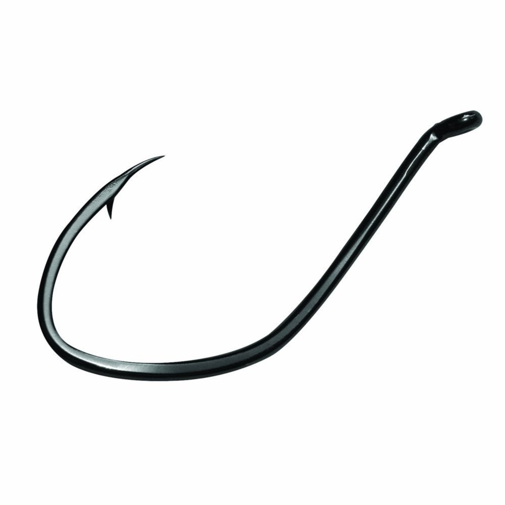 Gamakatsu 225418-25 - Gamakatsu Big River Bait NS Black Hook Size 80 25 Per Pack