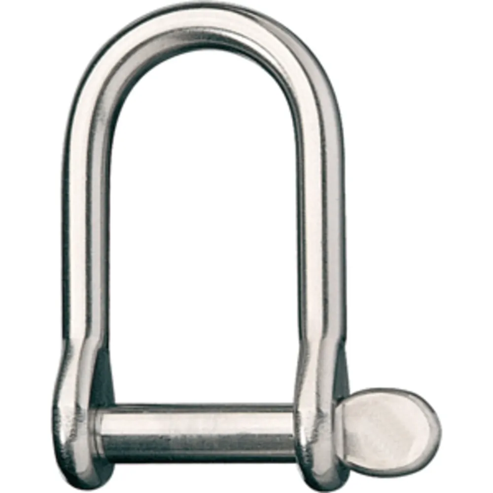 Ronstan RF1853 — Ronstan Wide Dee Shackle - 1/4"Pin - 1-17/32"L x 1-7/32"W