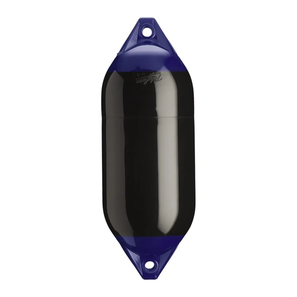 Polyform F-5 BLACK — Polyform F-5 Twin Eye Fender 11" x 30" - Black
