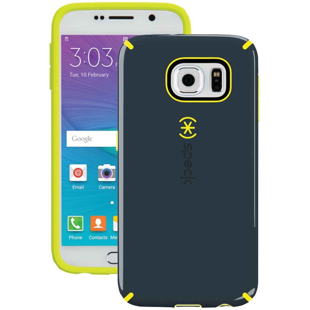 SPECK RA50044 - Speck Candyshell Case For Samsung Galaxy S 6 (gray And Yello